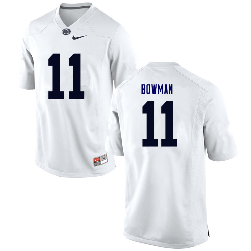 Men Penn State Nittany Lions #11 NaVorro Bowman College Football Jerseys-White